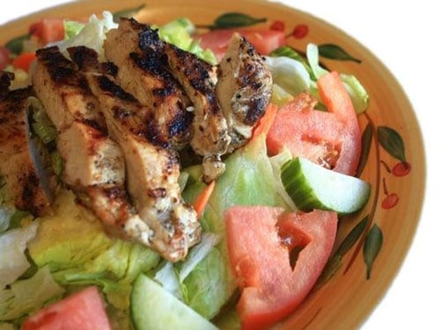 Grilled Chicken Salad.